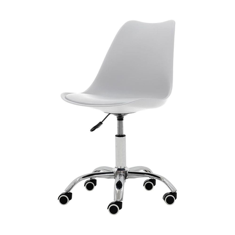 Cadeira Office Giratória Saarinen Com Altura Ajustável Para