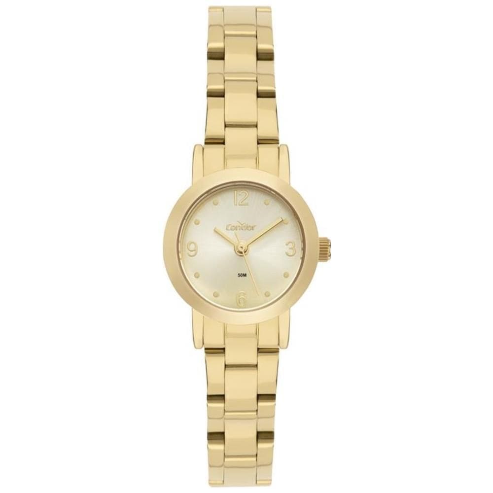 Relógio Condor Feminino Ref: Co2035Npx/4X Casual Dourado