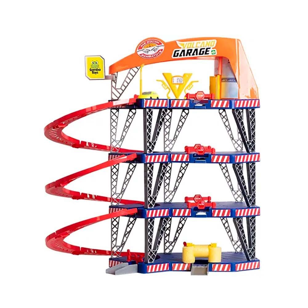 Pista Garagem Volcano Samba Toys 1305