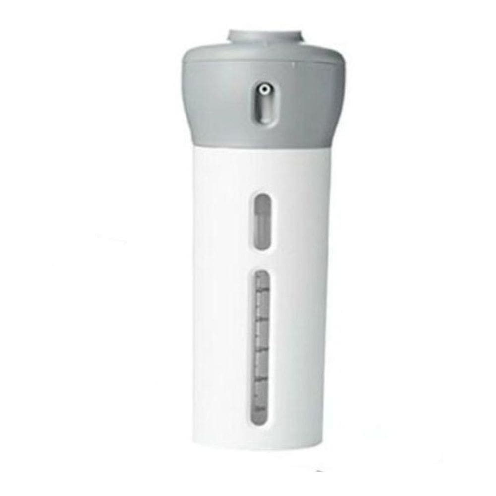 Dispenser 4 Em 1 Pote Viagem Mala Shampoo Liquido Sabonete