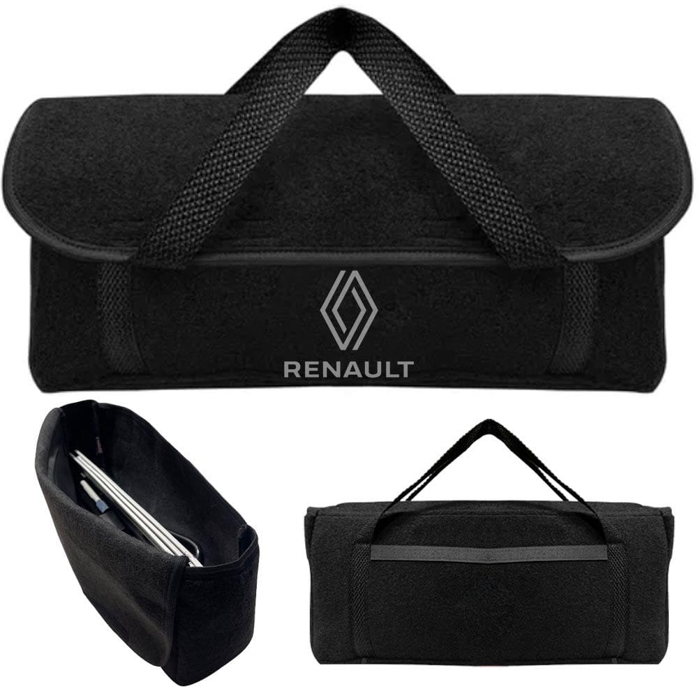 Bolsa Maleta Ferramentas Carro Porta Malas Carpete Renault