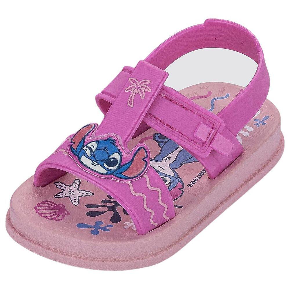 Sandalia Infantil Menina Dia a Dia Disney Stitch Ipanema