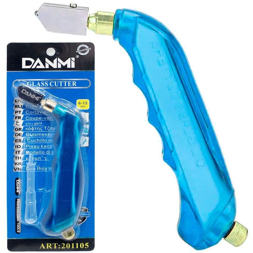 Cortador De Vidro Cabo Pistola Portátil 6x12mm