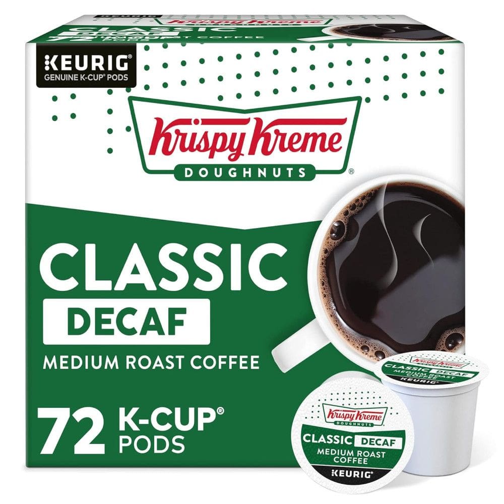 Keuring Kcup Classico Descafinado, Torra Média 72u1u2espresso, KRISPY KREME 5000203876, Marrom