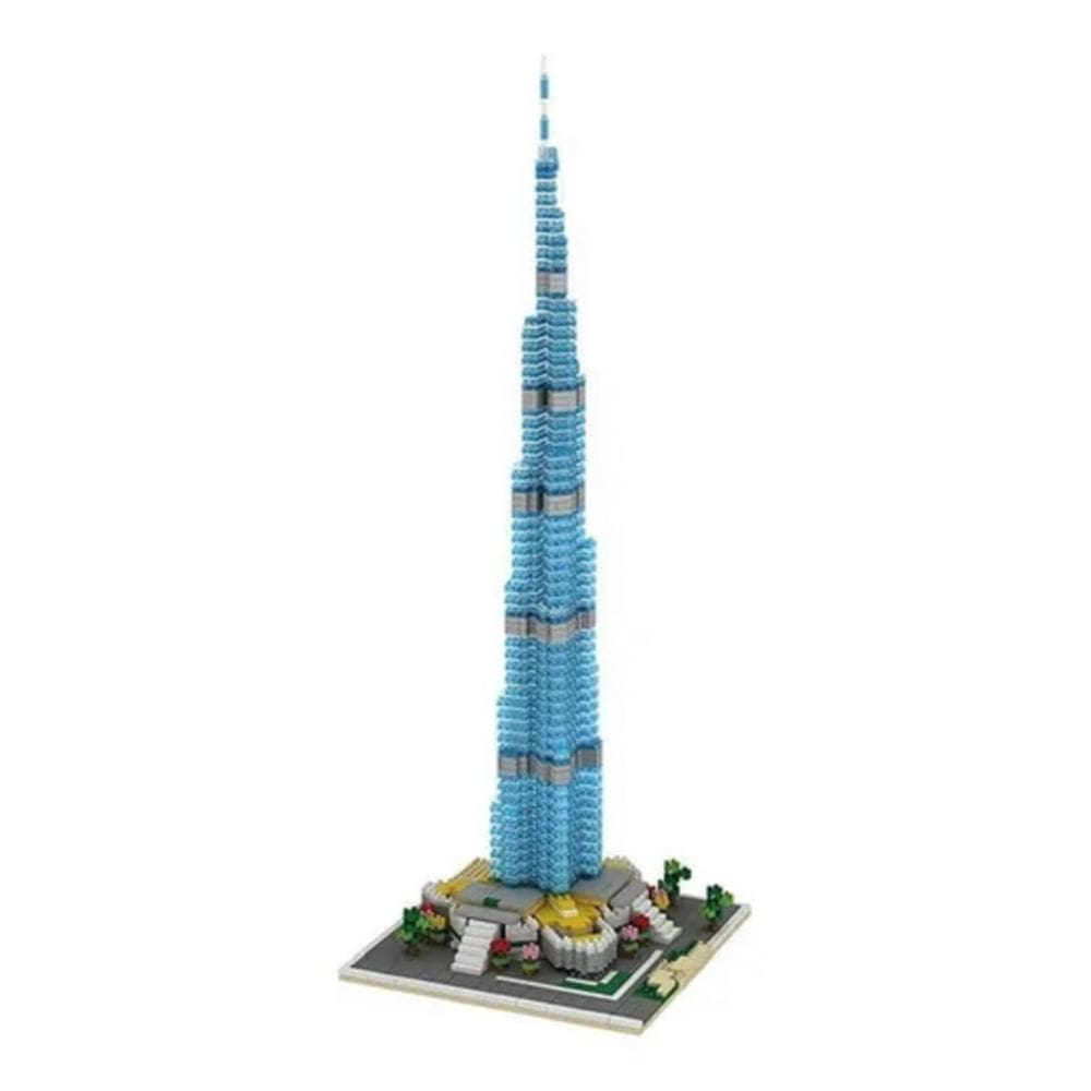 Conjunto de construção Burj Khalifa Mini 3D 1681 peças