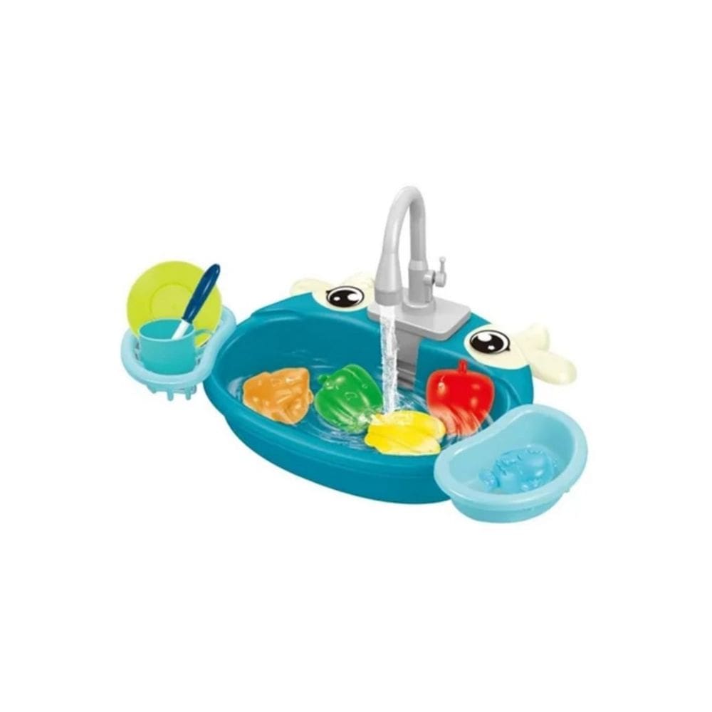 Toy Kitchen Sink Máquina de lavar louça de brinquedos para meninas e crianças de 3 anos ou mais