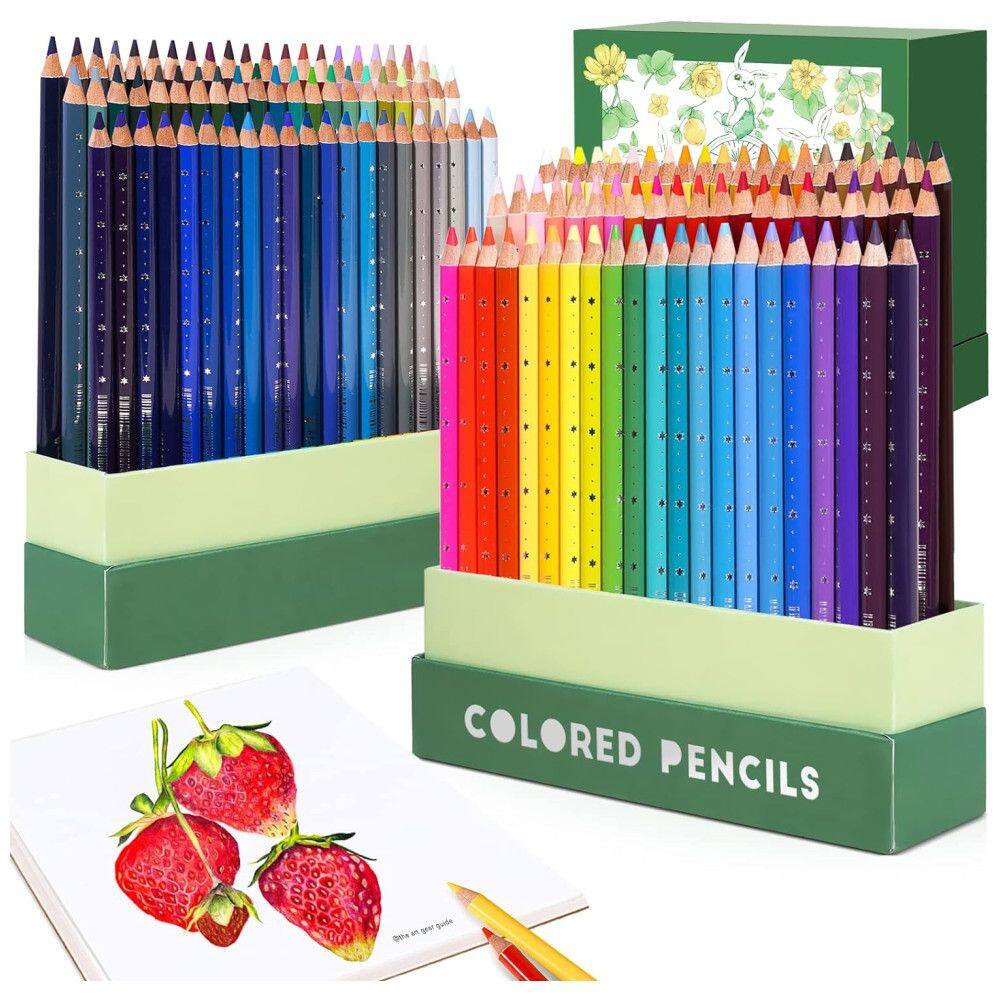 Kit Lápis de Cor  com Estojo 126 peças, Arrtx