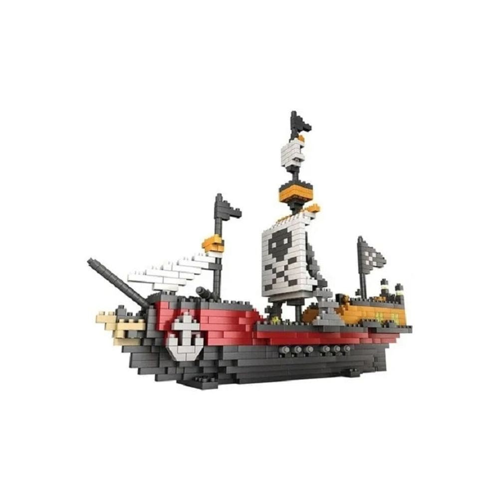 Conjunto de construção de 780 peças Mini 3D Pirate Ship