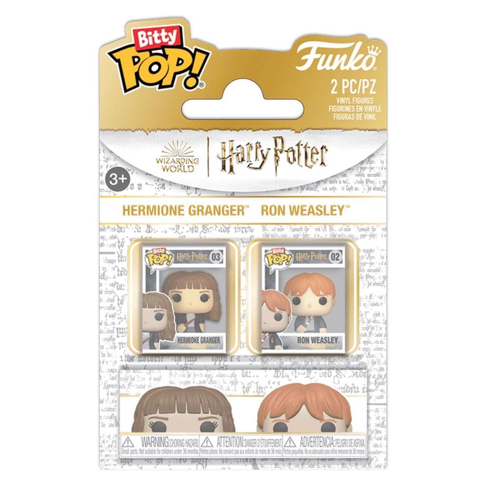 Funko Bitty Pop Harry Potter Hermione & Ron Weasley 2pack