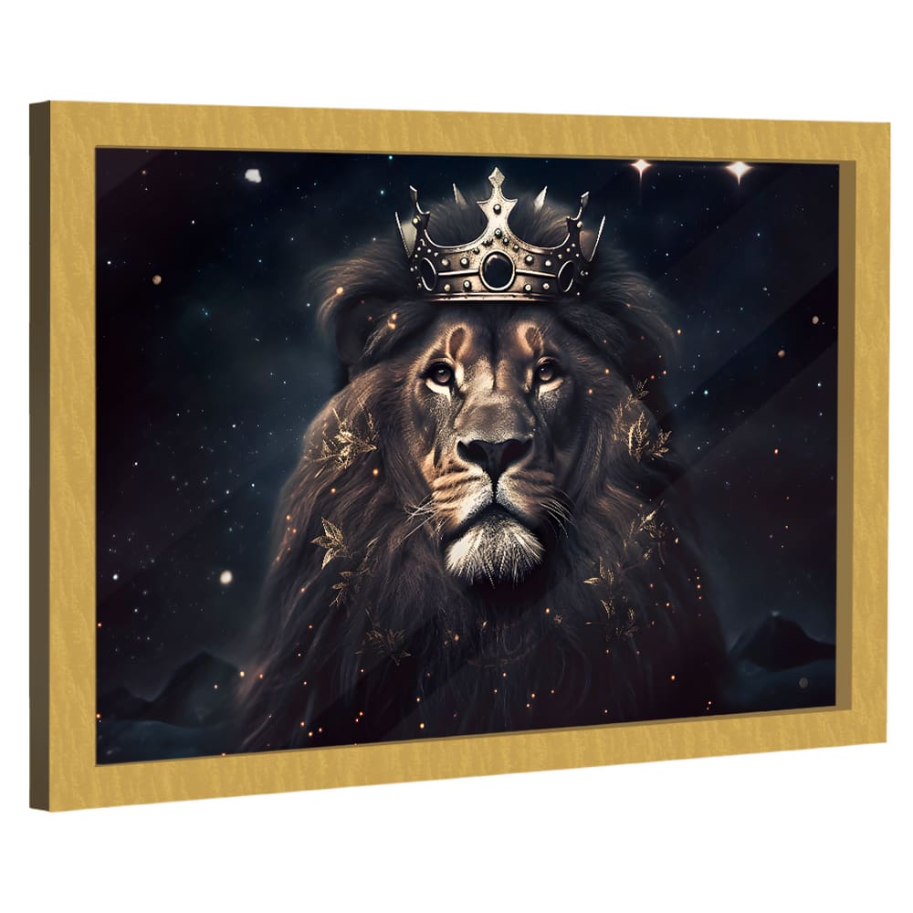 Quadro Decorativo O autêntico Rei Leão
