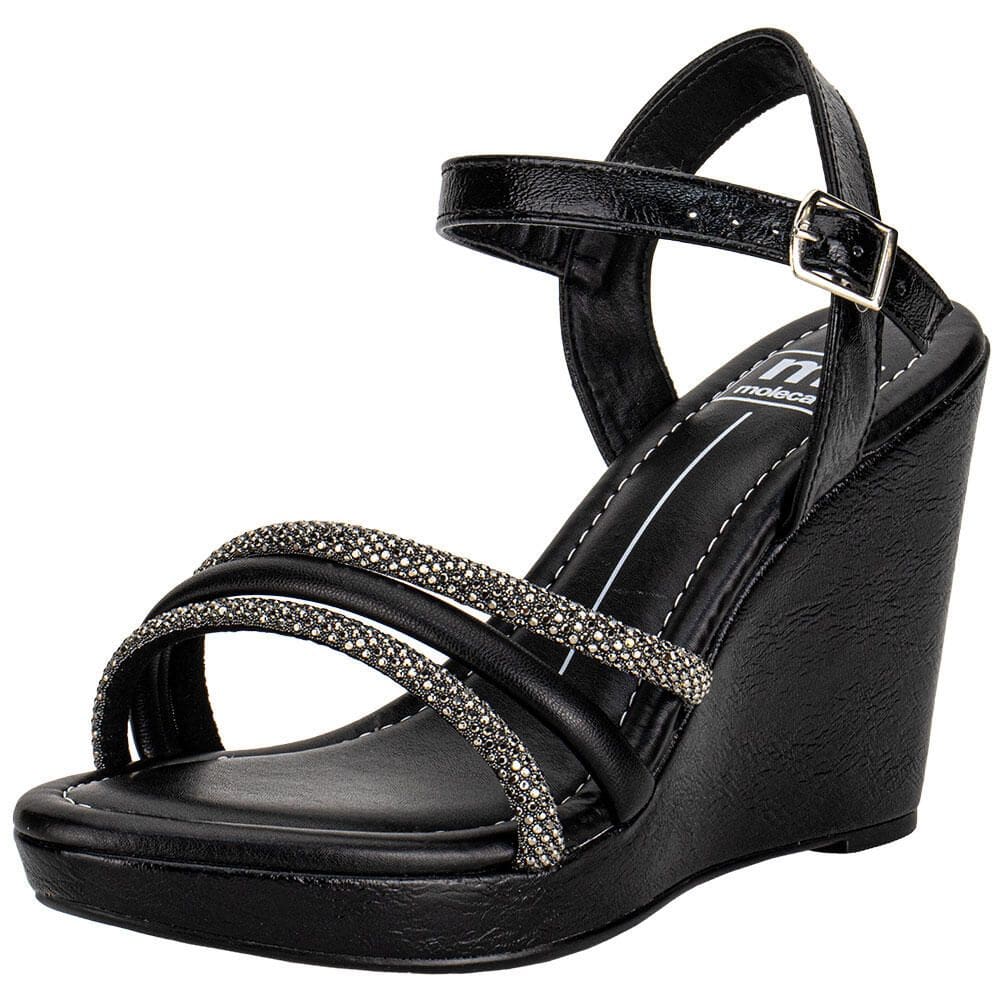 Sandália Feminina Anabela Moleca 54111505