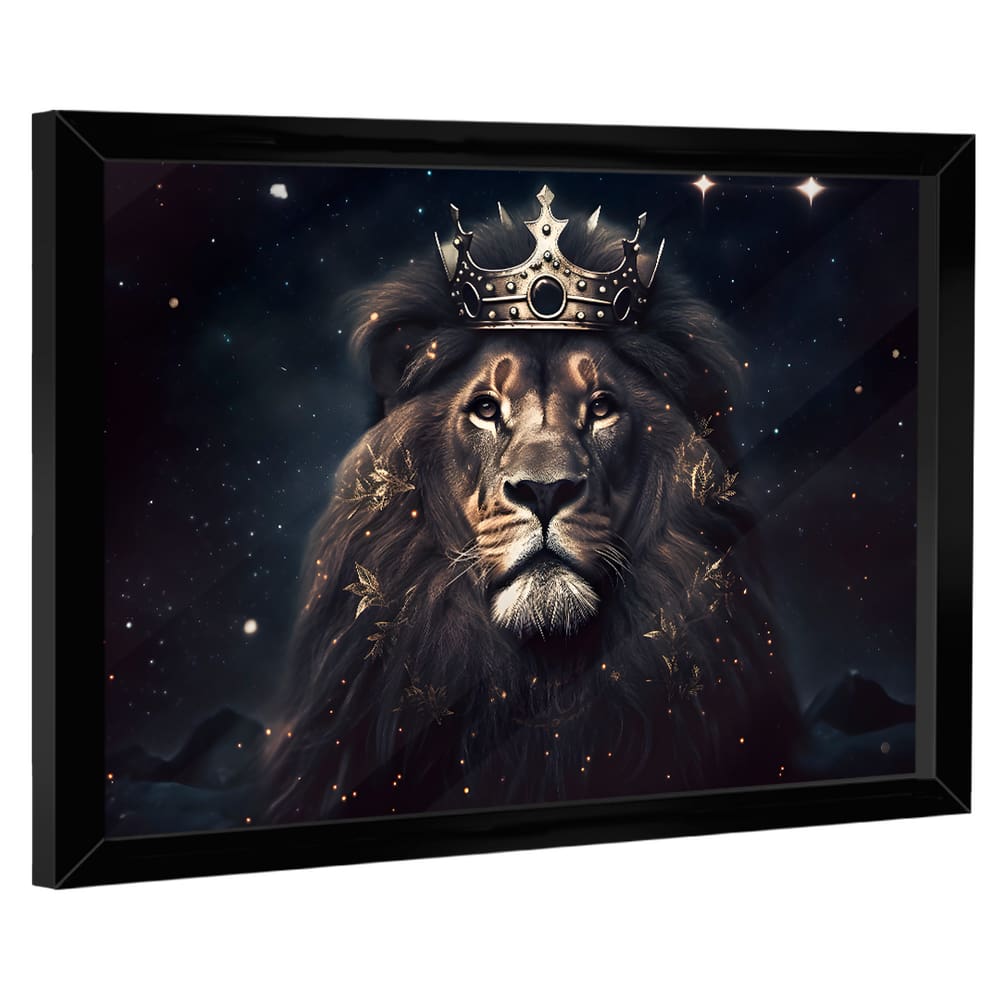Quadro Decorativo O autêntico Rei Leão