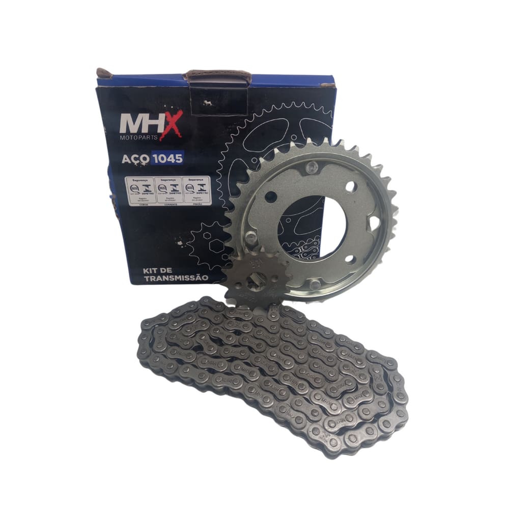 Kit Relação Mhx Honda Biz 100 1998 Á 2005 Sem Retentor