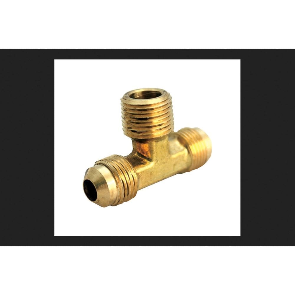 Encaixe de tubulação de mangueira JMF Brass Branch Tee 5/8”x5/8” x1/2”