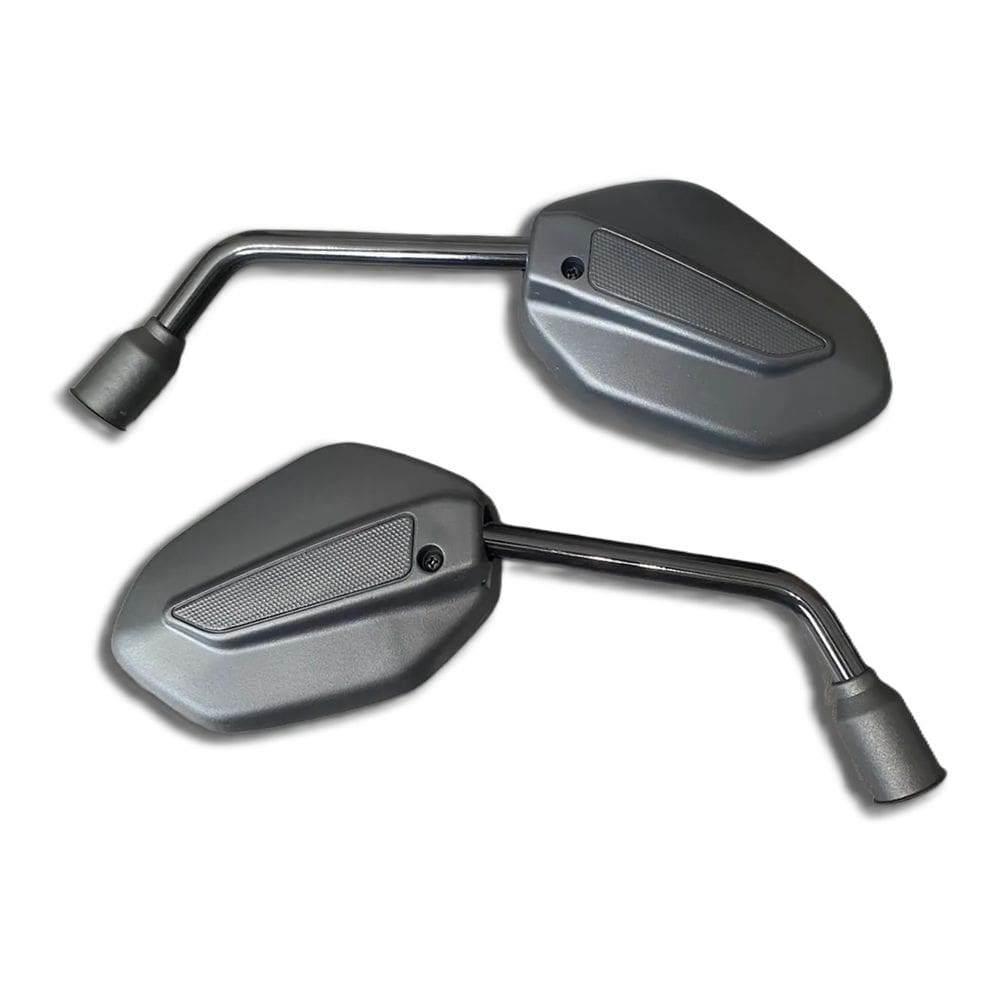 Retrovisor Cb 250 Twister 2015 2016 2017 Lente Convexa Prata Par