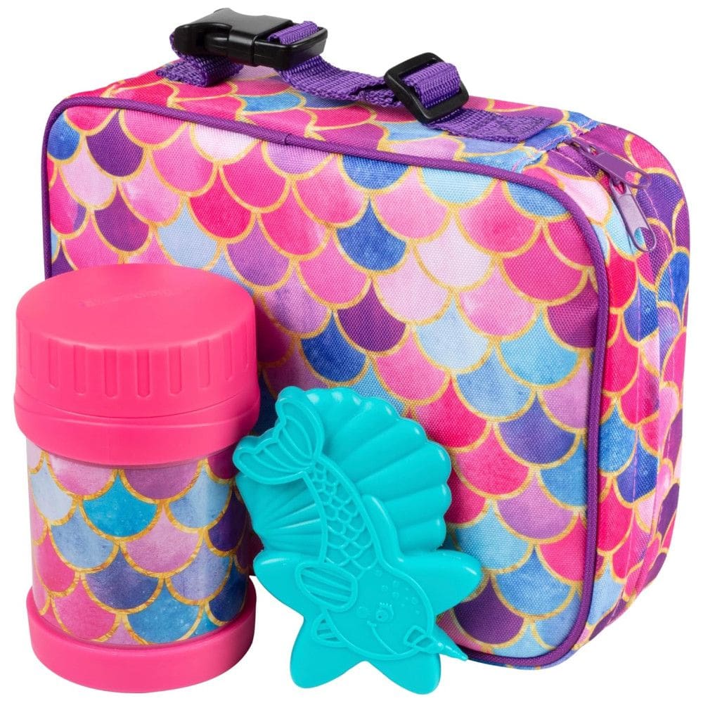 Lancheira Infantil com Recipientes e Forma de Gelo, Para 3 Anos ou Mais, BENTOLOGY, Rosa
