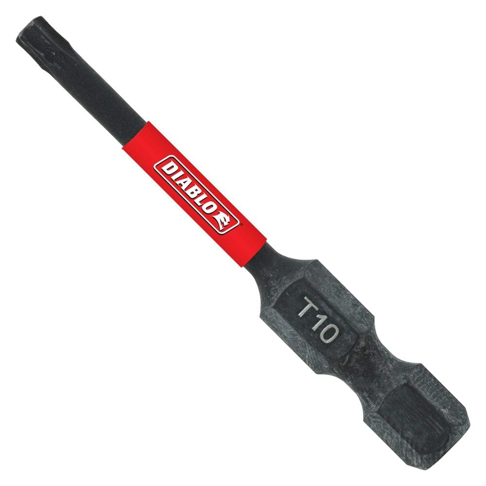 Drive Bit Diablo DT102P1 T10, 1/4” hexagonal, 5 cm de comprimento