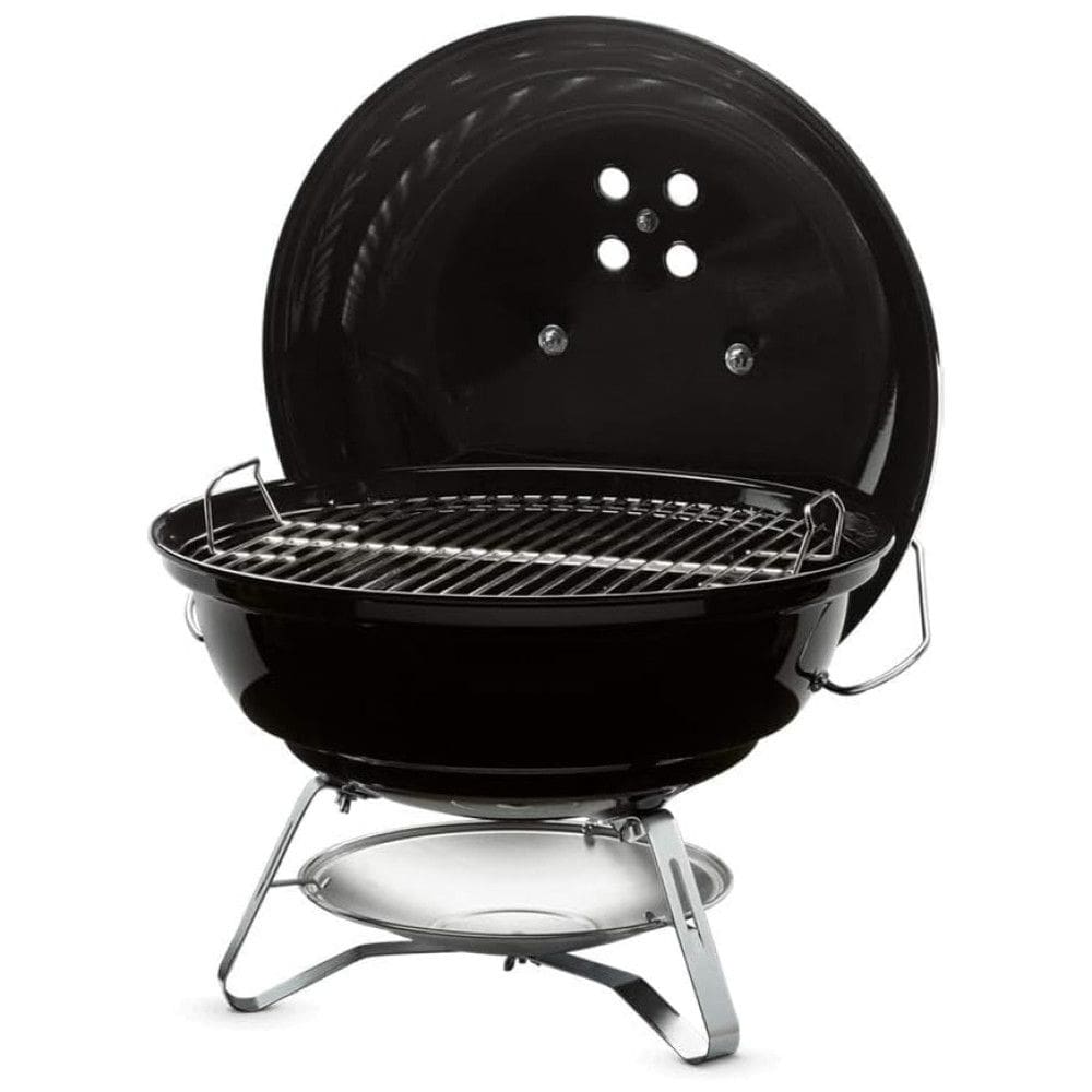 Churrasqueira a Carvão Portátil de Serve até 10 Pessoas, WEBER 1211001, Preto