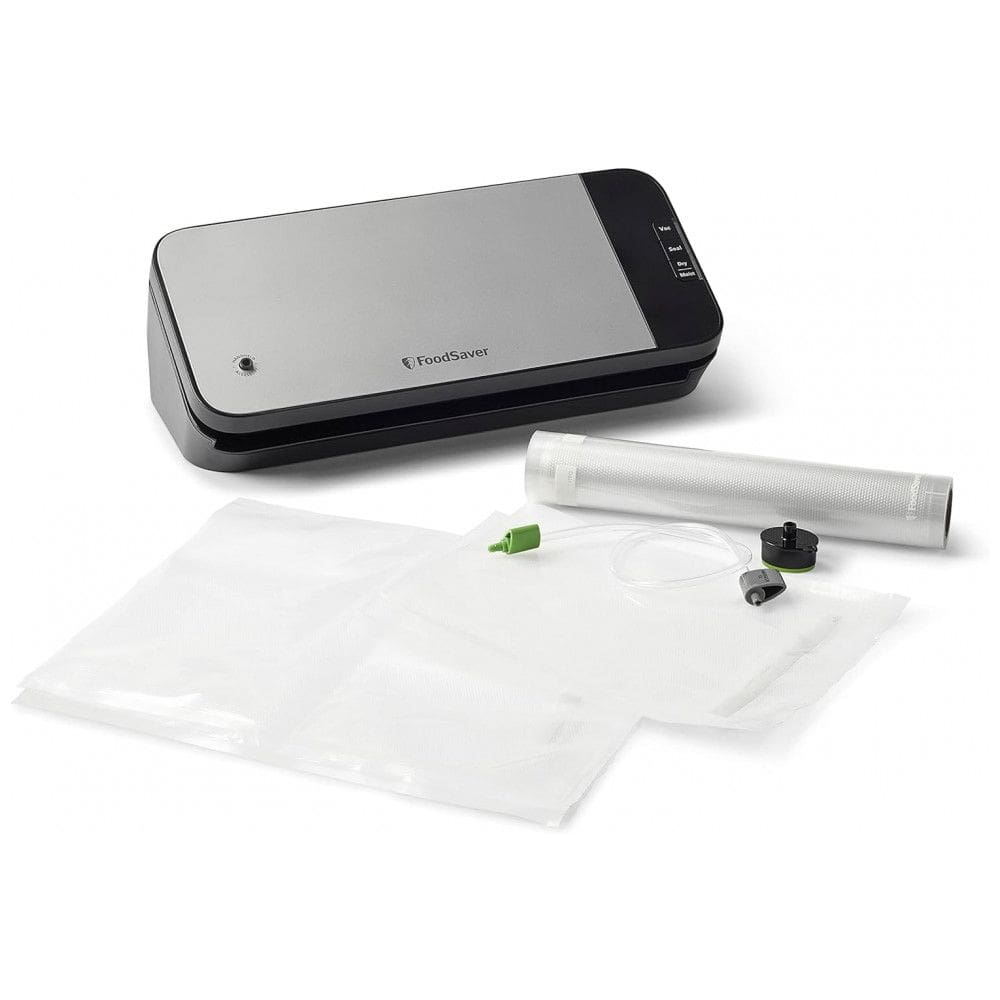 Seladora a Vácuo Automática para Alimentos Secos e Úmidos com Controle Digital, 110V 110W, FOODSAVER VS2120, Prata