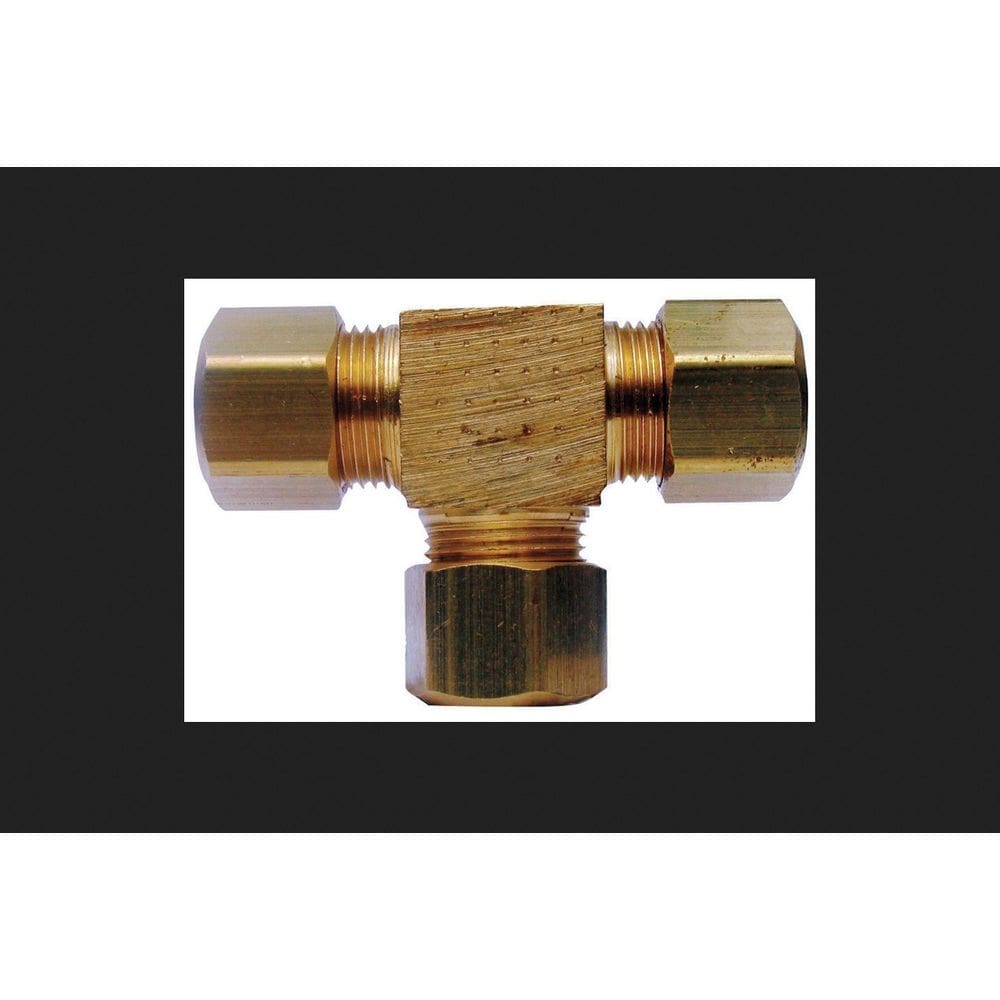 Encaixe de tubo de mangueira JMF Brass Compression 12 mm, pacote com 2