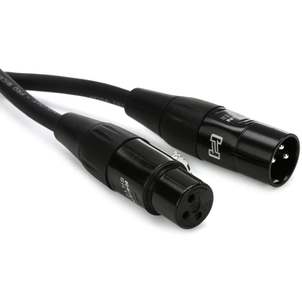 Cabo de microfone Hosa HMIC-010 Pro, XLR3F a XLR3M, 3m