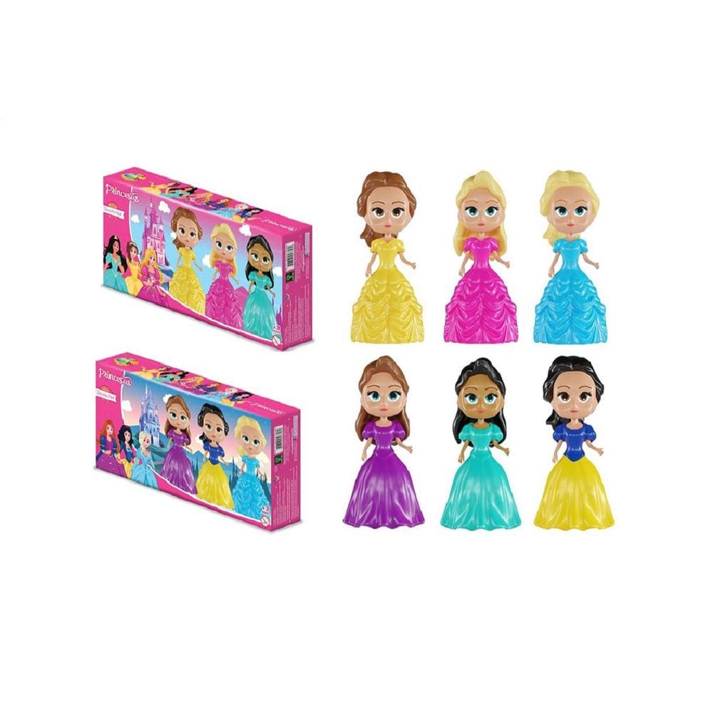 Boneca Princesa Kit com 3 Unidades  - GGB