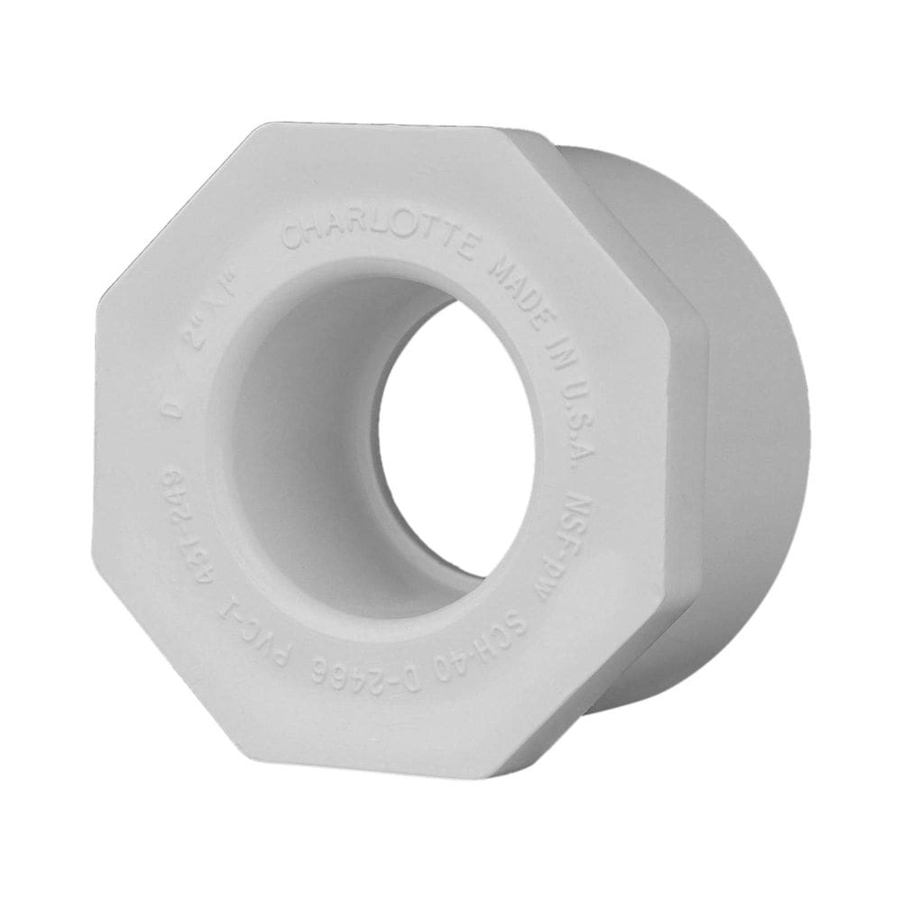 Pressão da bucha redutora de PVC Charlotte Pipe 2x1 SCH 40