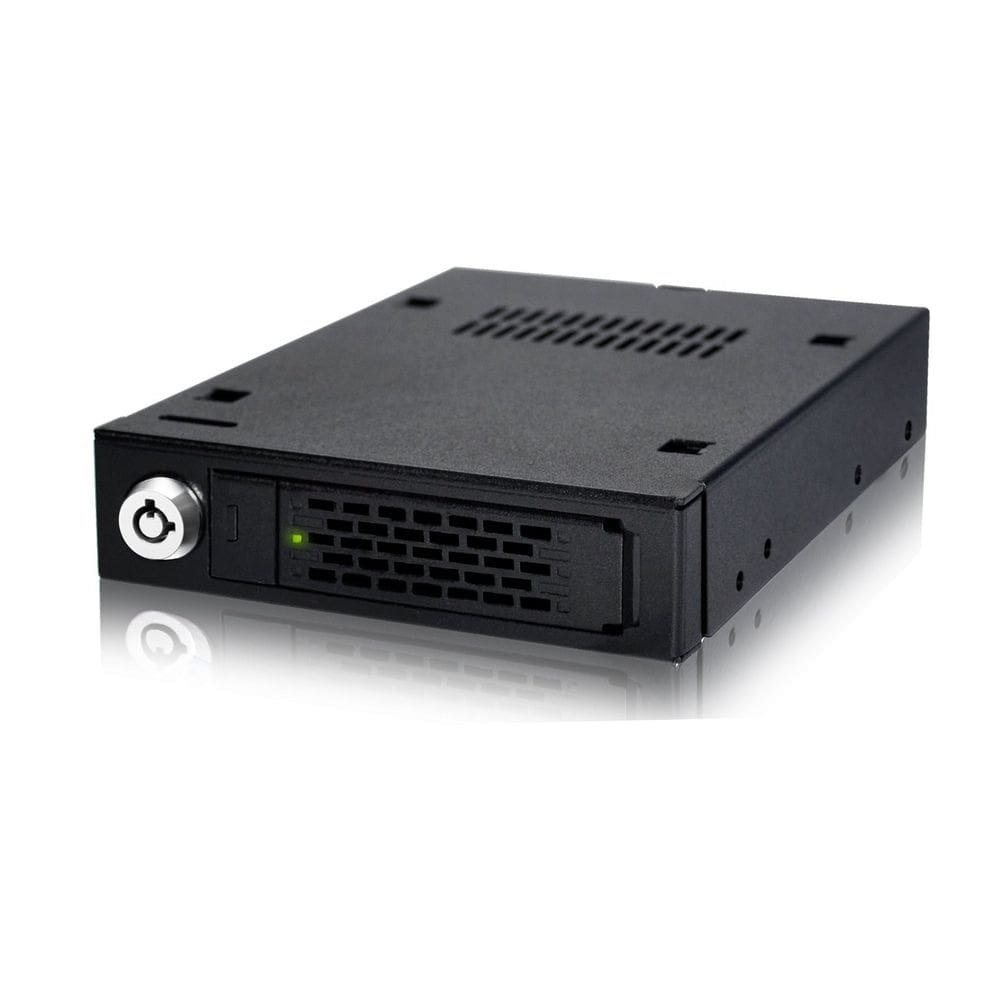 Rack móvel SSD SAS/SATA HDD robusto de 2,5” ICY DOCK MB991IK-B