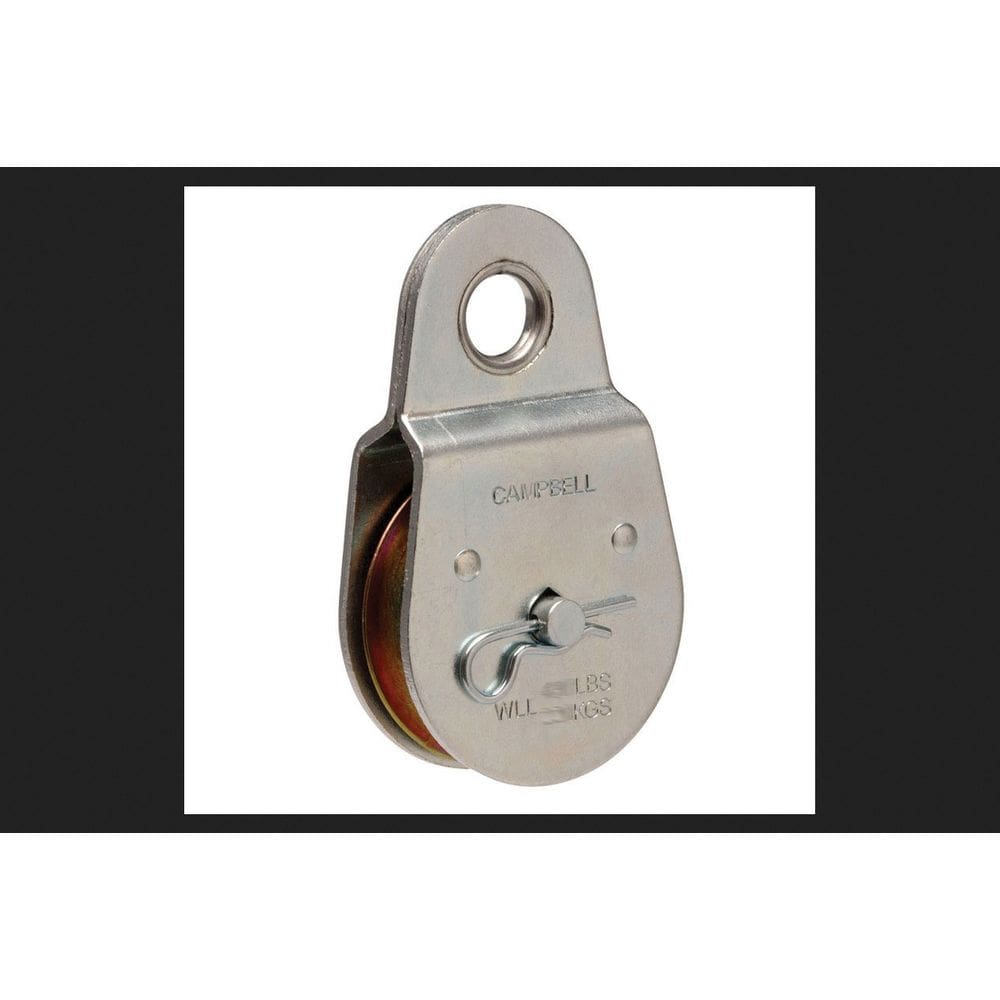 Polia de aço DayMark T7550404, roldana de 7,5 cm, carga de 295 kg