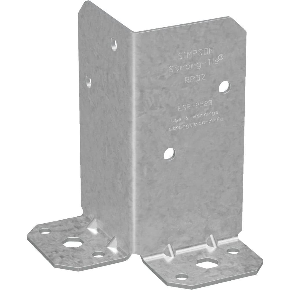 Suporte de aço Simpson Strong-Tie RPBZ 12 Gauge ZMAX