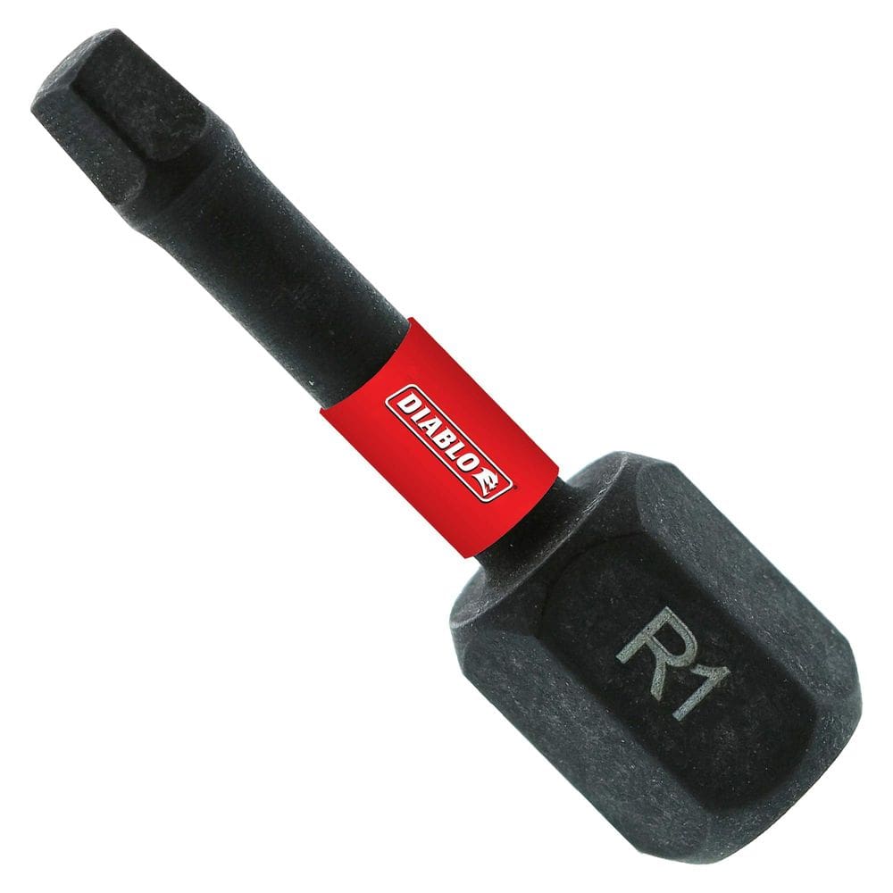 Brocas de disco quadradas Diablo DSQ11P5 1/4” hex 2,5 cm, pacote com 5