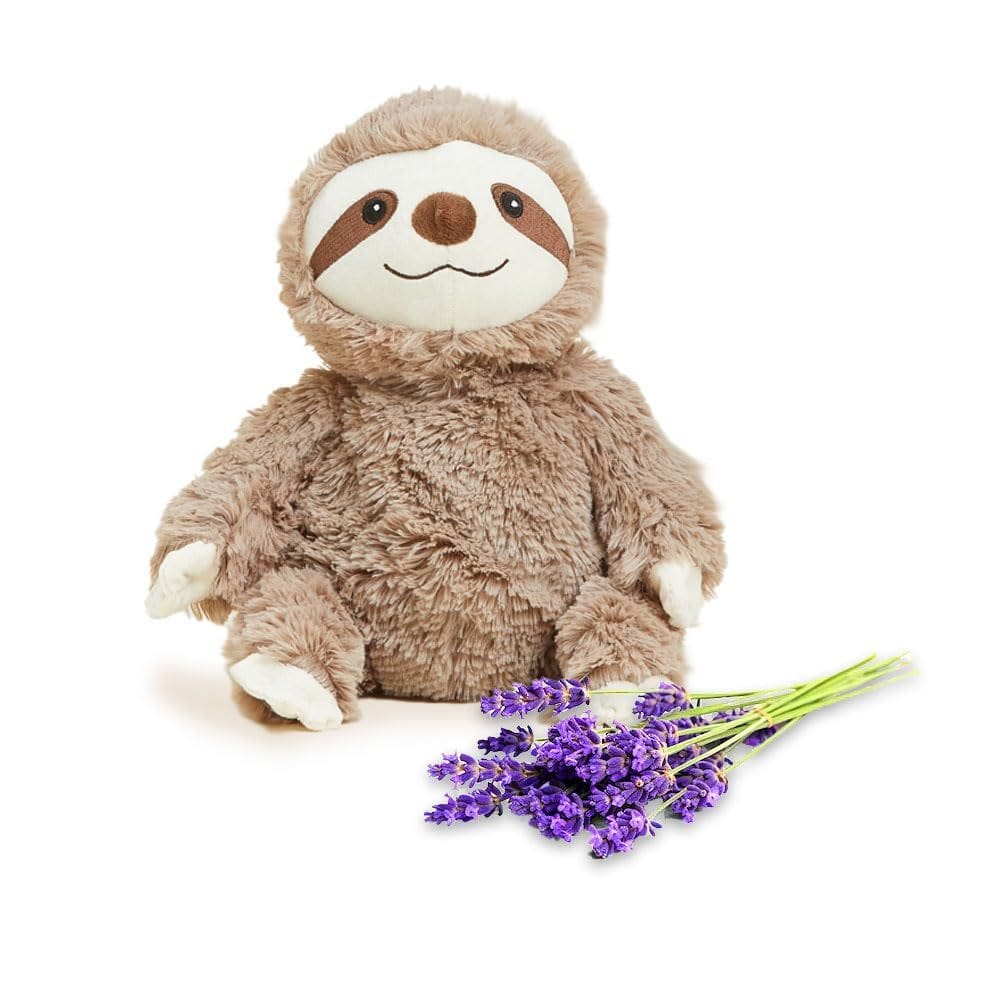 Preguiça de micro-ondas para bichos de pelúcia Warmies com lavanda