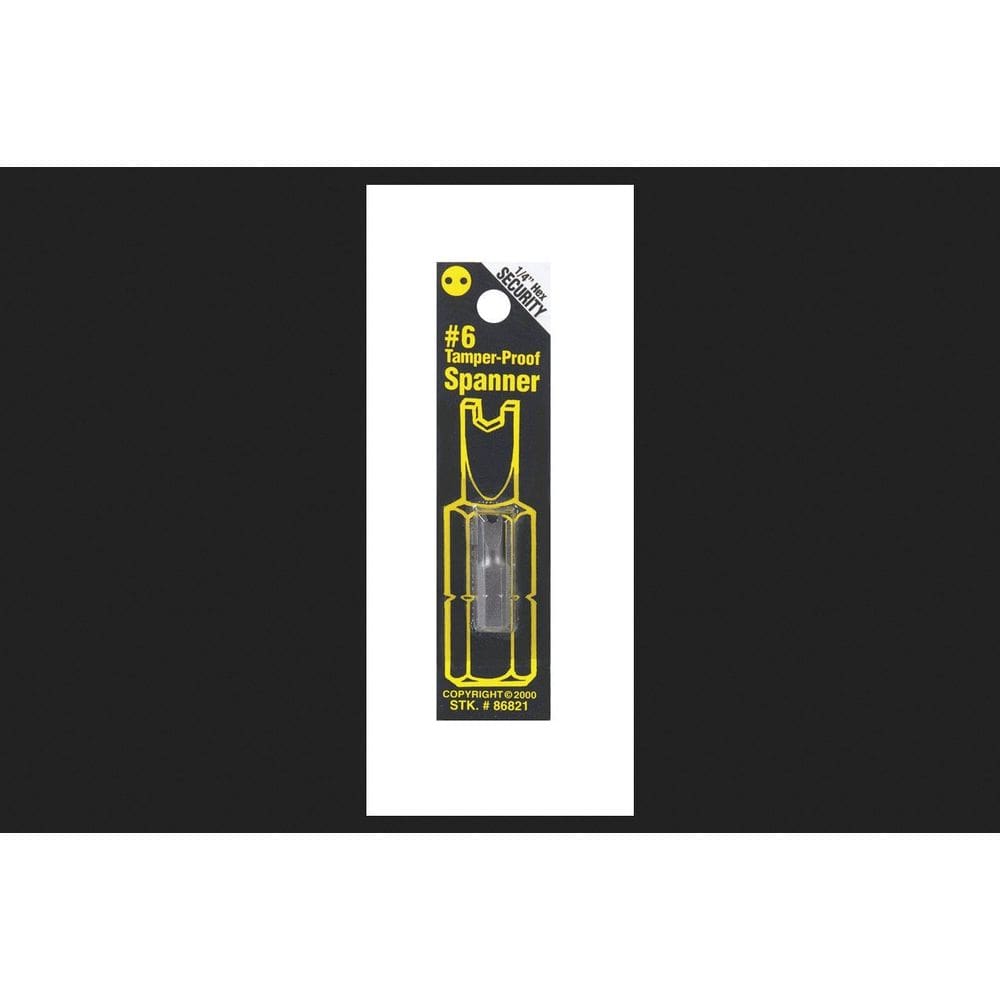 Broca de chave de fenda Best Way Tools Spanner Security Hex #6 1cm