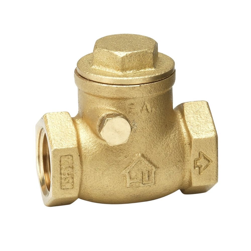 Válvula de retenção Homewerks Swing Rosca fêmea de latão de 1/2”