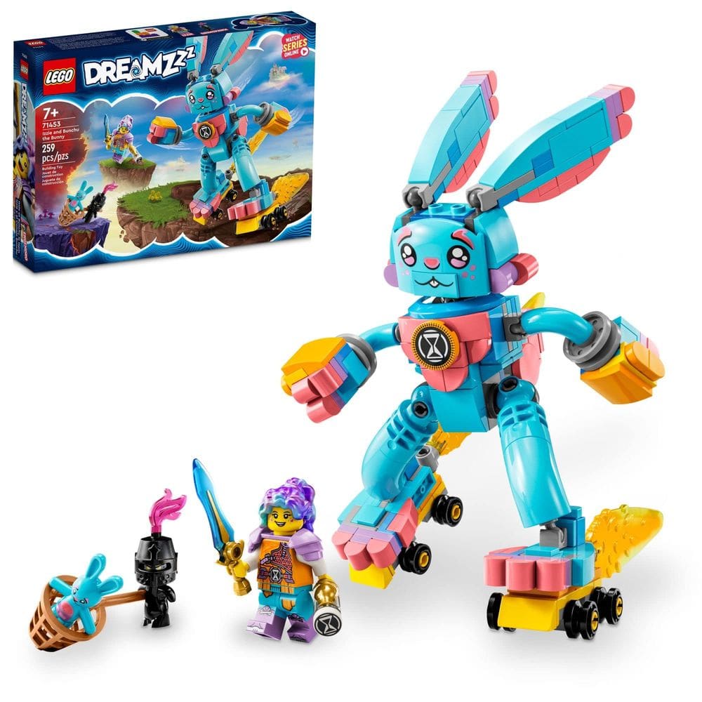 Conjunto de brinquedos de construção LEGO DreamZzz Izzie and Bunchu The Bunny 71453