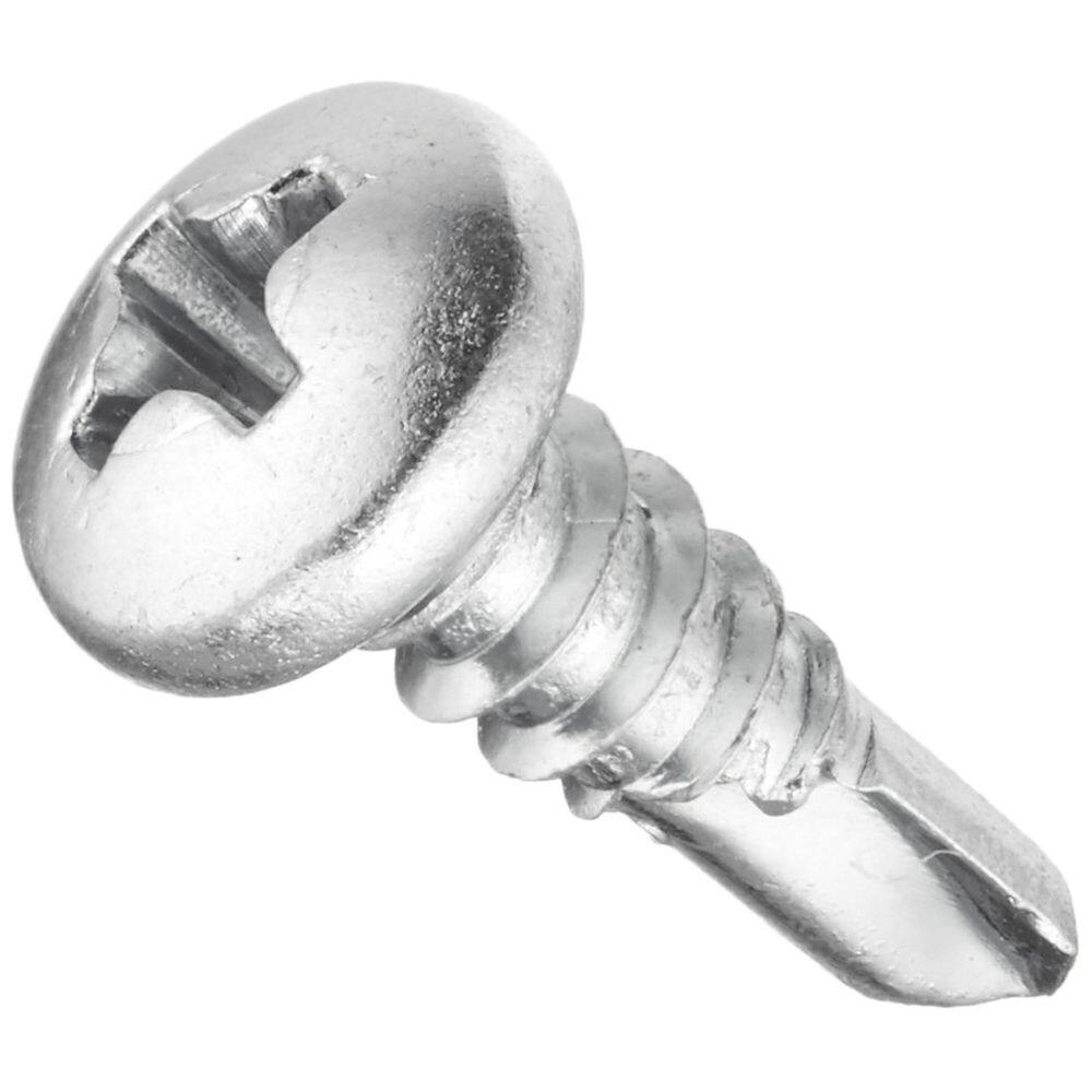 Parafuso Hillman 8-18 x 1,27 cm Pan Head Phillips Self-Drilling