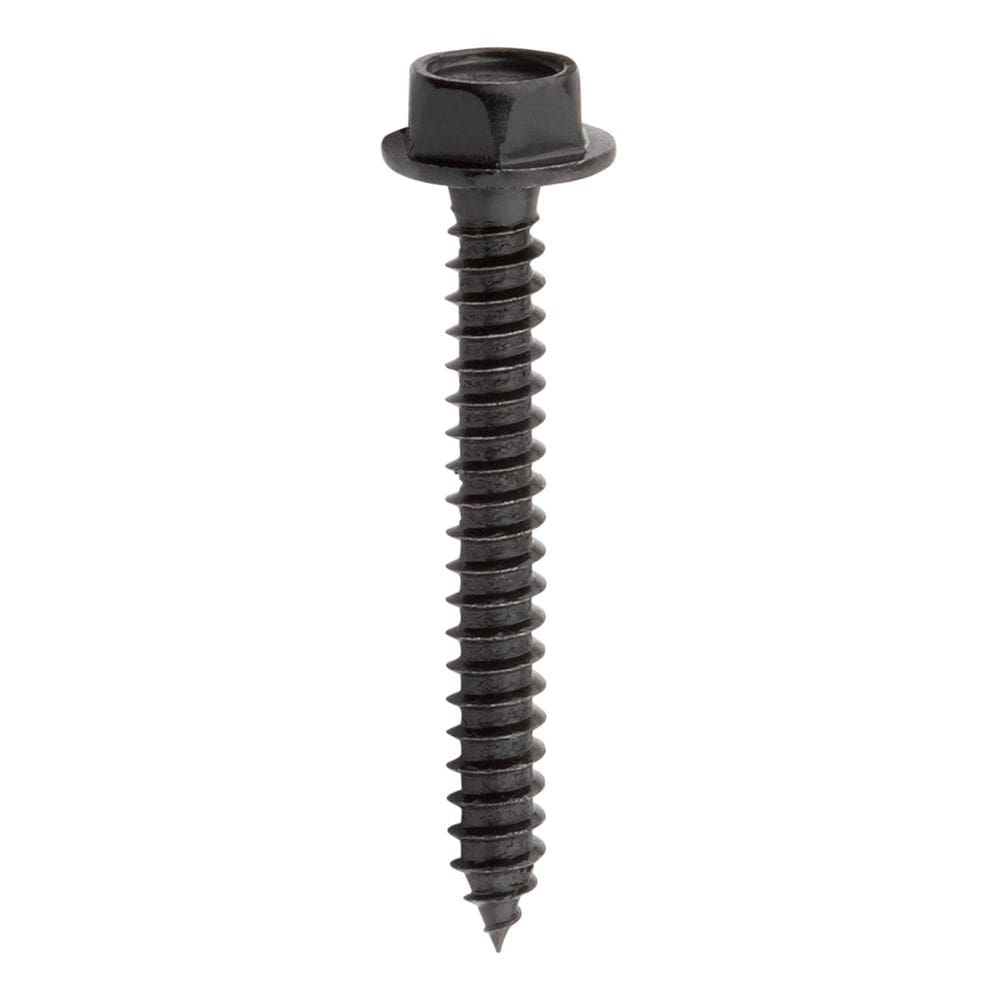 Parafuso National Hardware N800-122 Hex Head 3,8x38mm Preto