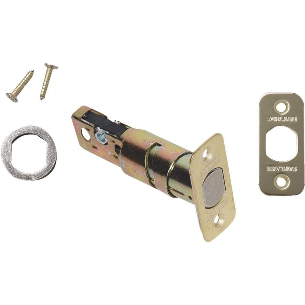 Fecho Deadbolt SCHLAGE ajustável com acabamento em 4 placas frontais