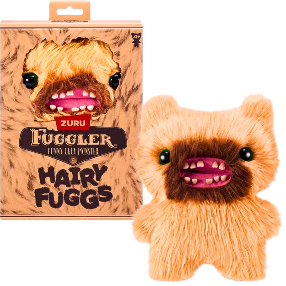 小物 SOL x FUC Hairy Globes Pelúcia Zuru Fuggler Hairy Fuggs 23cm - Sasquoosh 27004 Candide