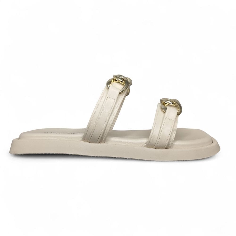 Chinelo Papete Feminino Flor de Minas Argolas  KX2500-1