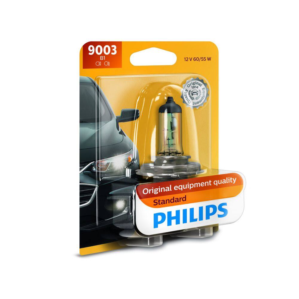 Lâmpada de farol Philips 9003B1 de halogênio padrão, 1 pacote