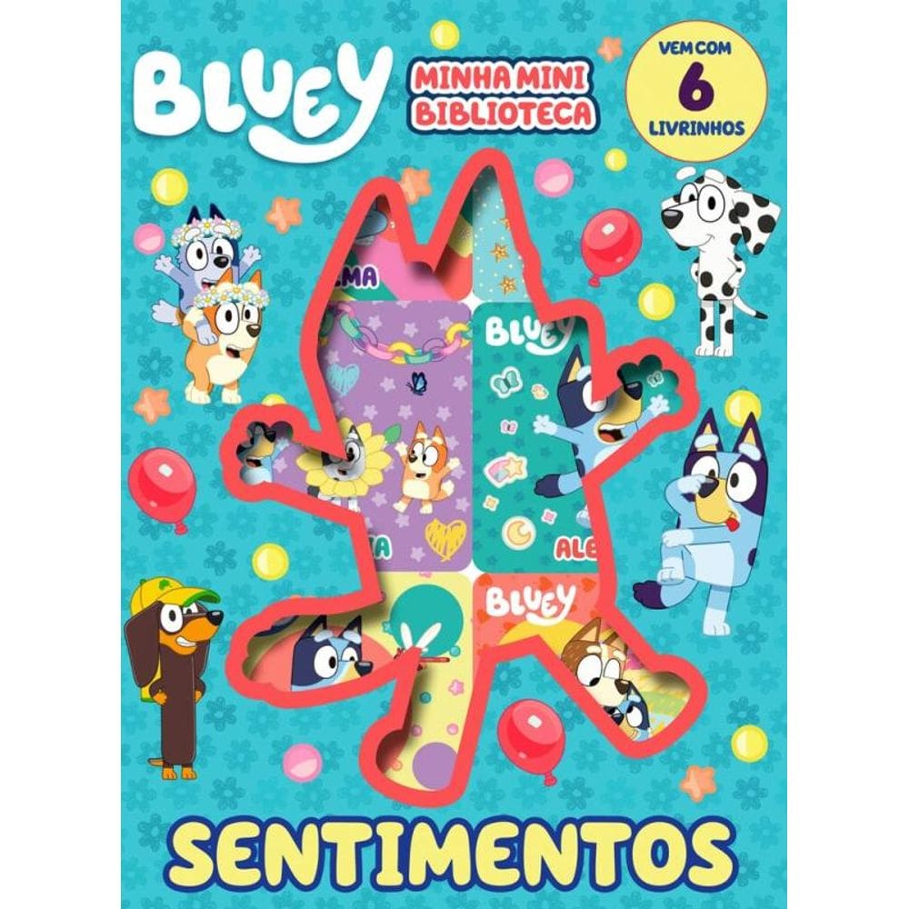 Bluey Minha Mini Biblioteca - Sentimentos