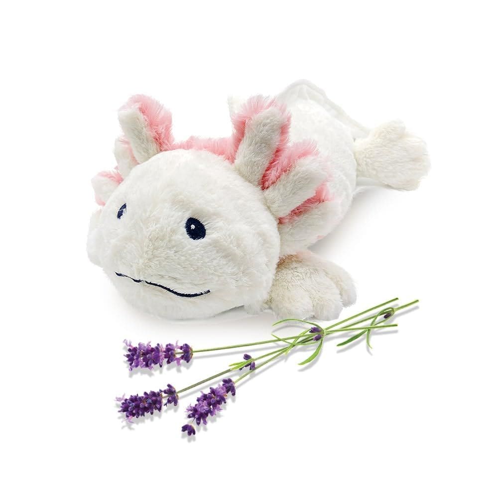 Lavanda quente/fria para microondas Plush Animal Warmies Axolotl