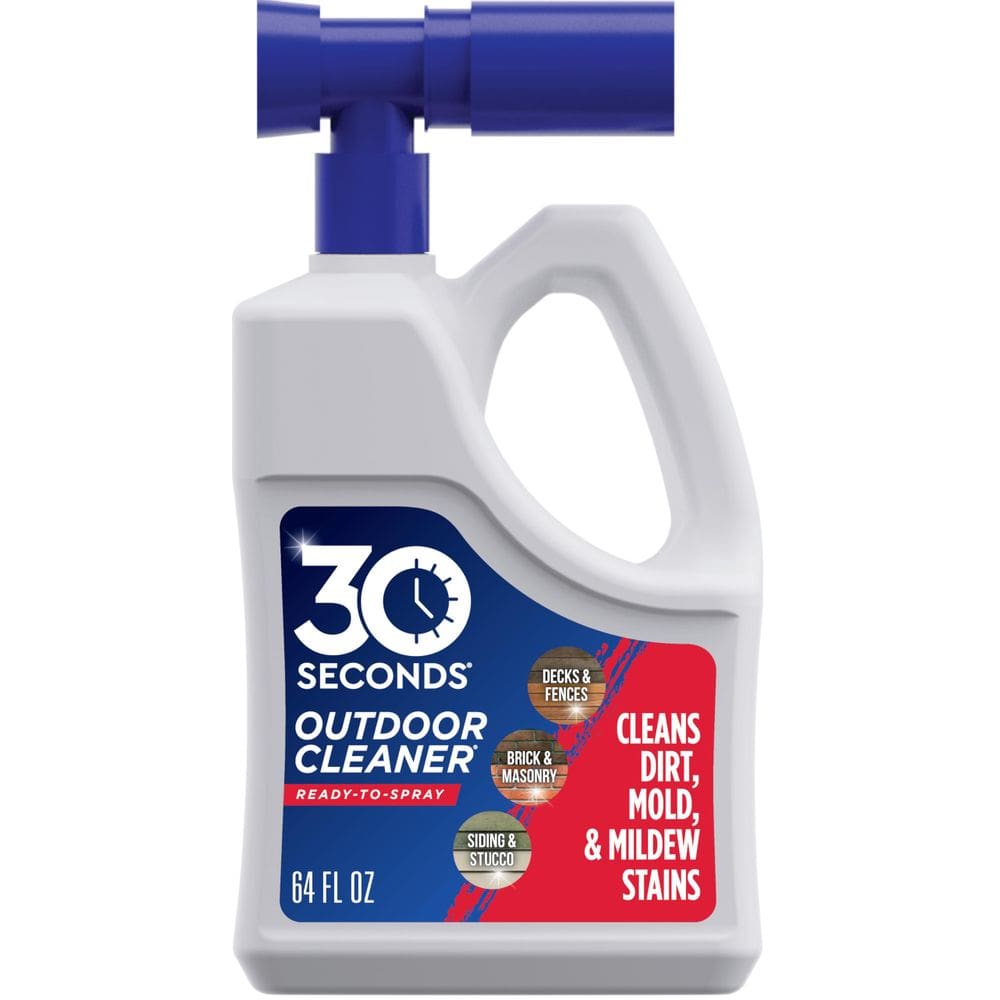 Limpador externo 30 SECONDS 1890ml, acessório de extremidade de mangueira