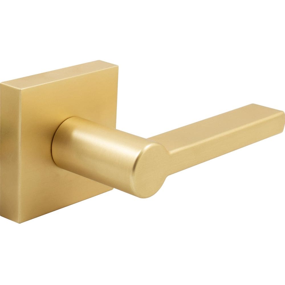 Alavanca de porta Stone Harbor Hardware Vienna Satin Brass Passage