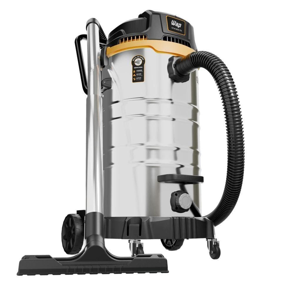 Aspirador De Pó E Água WAP GTW Inox 70L 220V