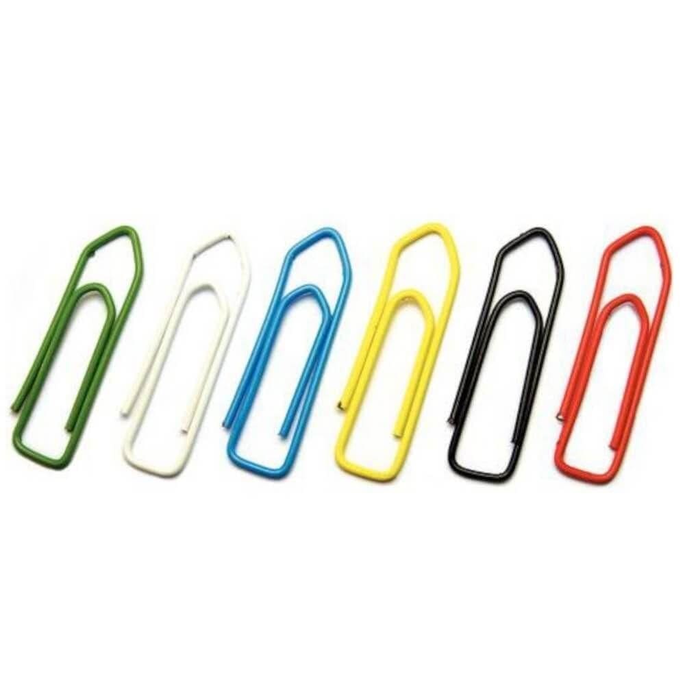 Clips Colorido Nº 2-0 Com 100 Unidades - 4412-9 - Bacchi Clips Colorido N.2-0 C-100pc Bac 4412-9 Banca