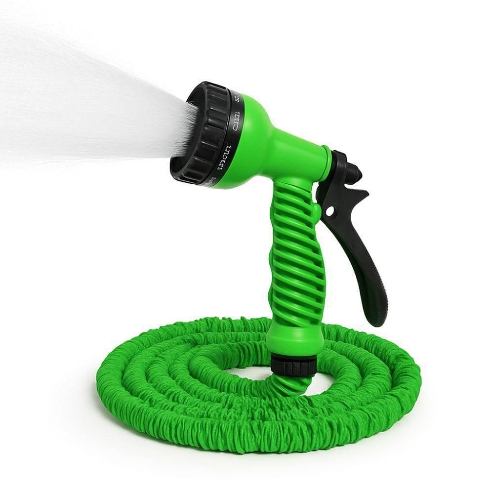 Mangueira Mágica Grande Retrátil Flexível Pistola 7 Funções