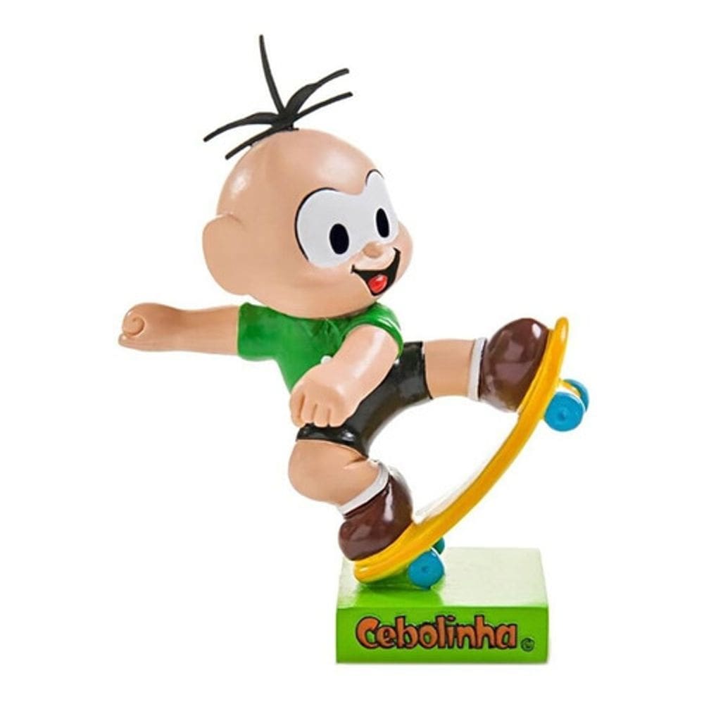 Miniatura Oficial Turma Da Monica + Fasc. Ed. 02 Cebolinha