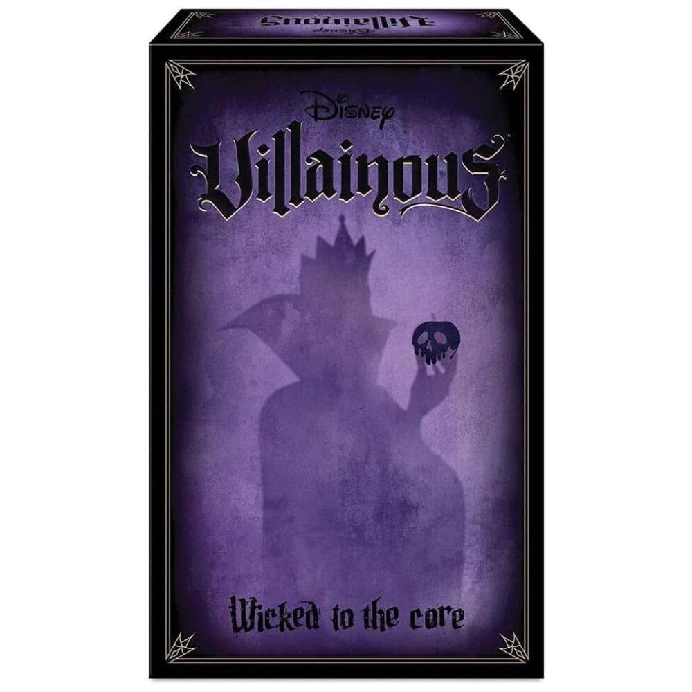 Jogo de Tabuleiro Estratégico Ravensburger Disney Villainous Wicked to The Core - Divirta-se com Vilões da Disney!
